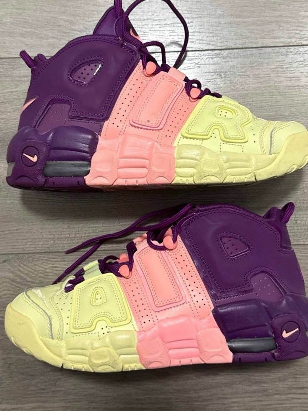 Nike Air More Uptempo GS 'Lucky Charms' Great Condition